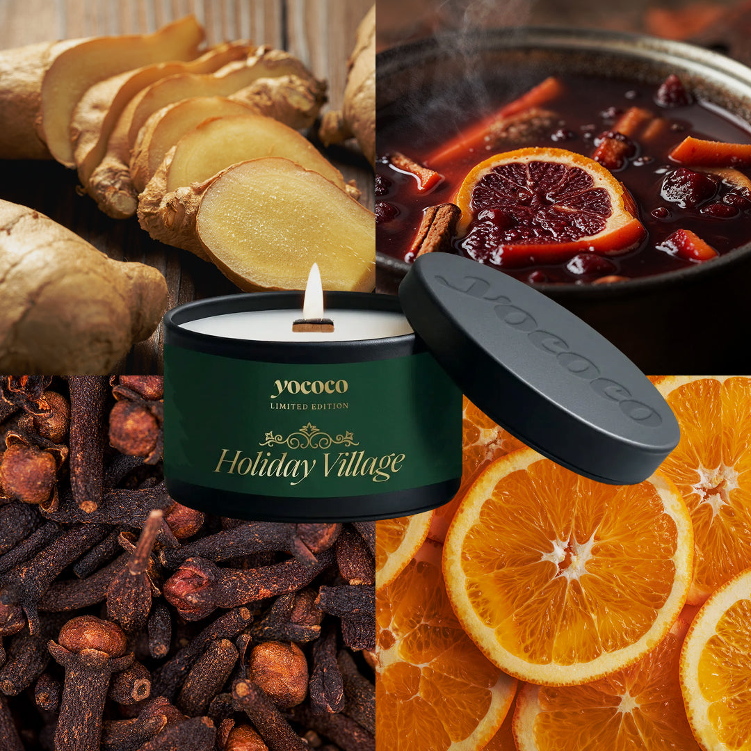 Holiday Village | zapach : grzane wino + imbir + pomarańcza