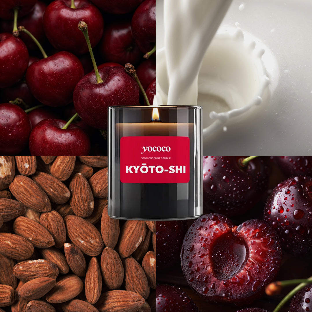 Kyōto-shi | zapach : wiśnia + migdał + mleko