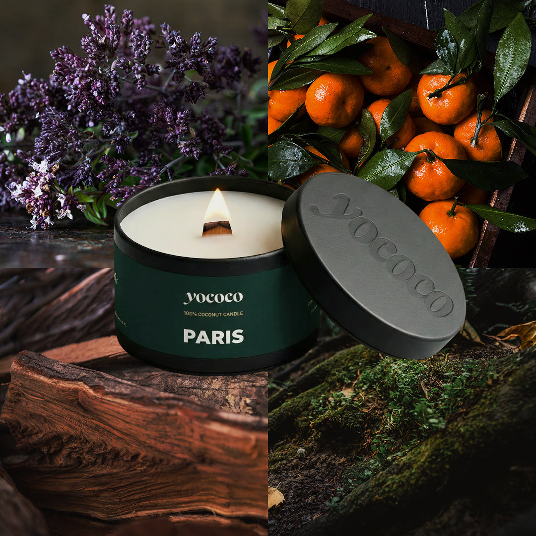Paris | zapach : mandarynka + patchouli + piżmo