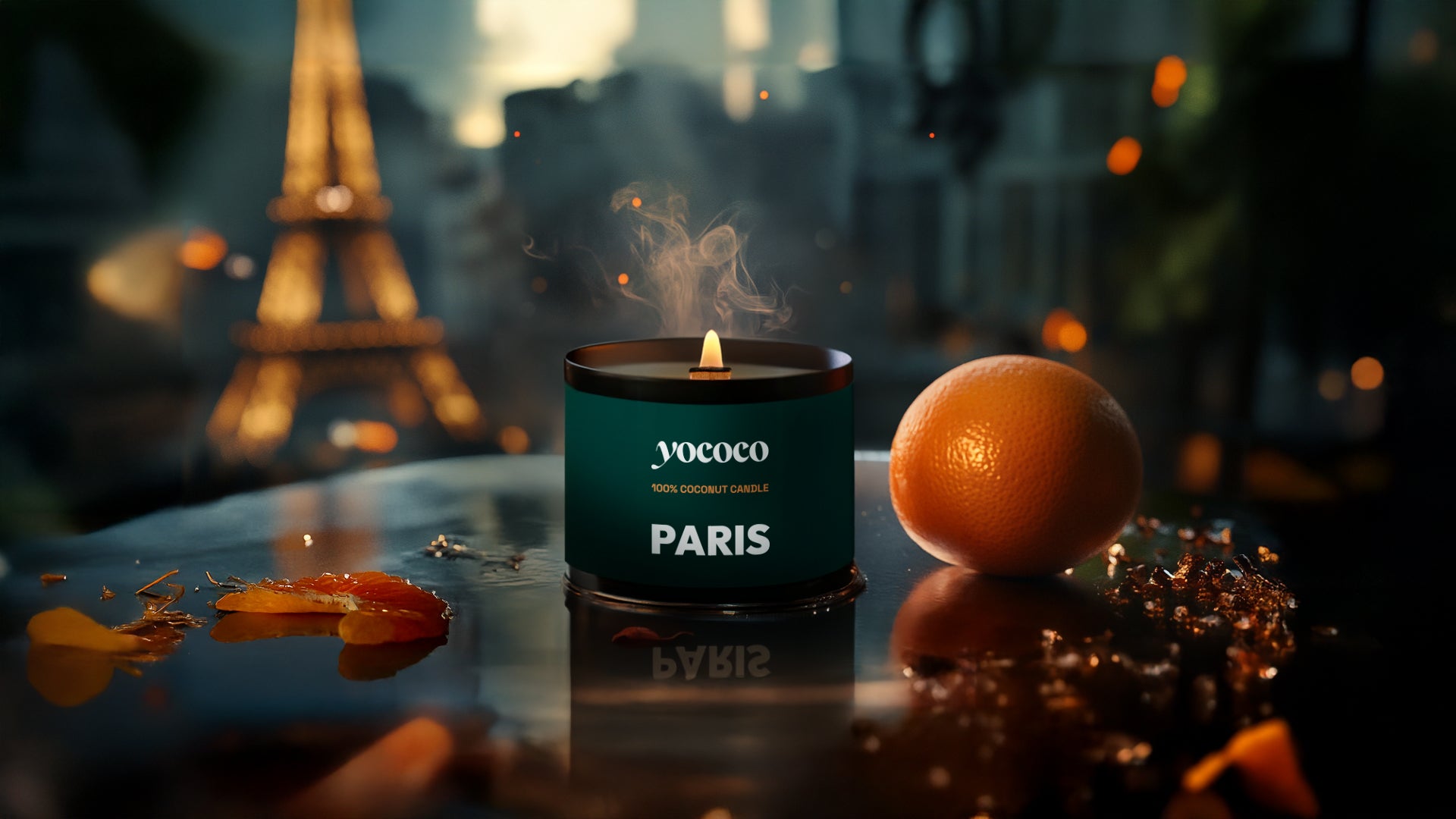 Paris | zapach : mandarynka + patchouli + piżmo
